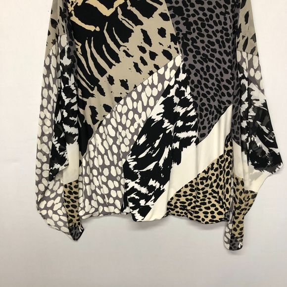 Alfani Women Blouse Top Shirt Size XL X-Large Polyester Blend B224 -17 - Picture 13 of 13